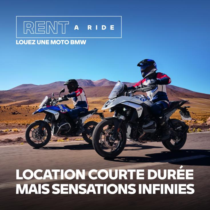 LOCATION MOTO BMW.