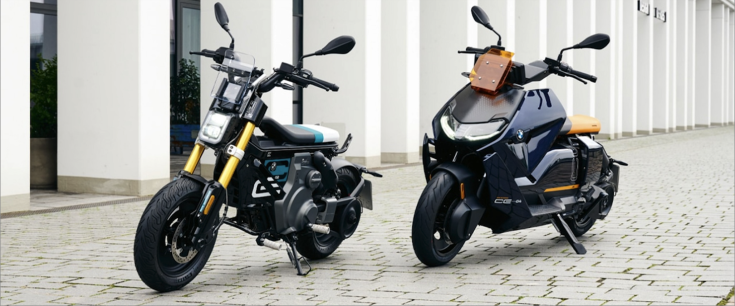 Les scooter électriques BMW Motorrad.