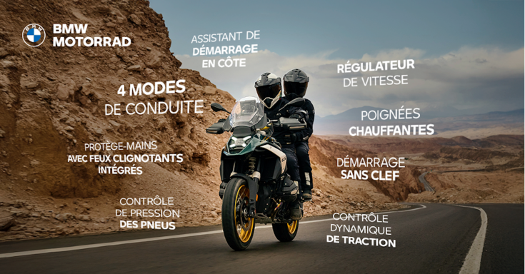 19 raisons de choisir la BMW R 1300 GS.