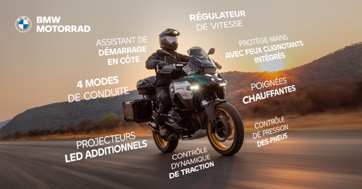 22 raisons de choisir la BMW R 1300 GSA.