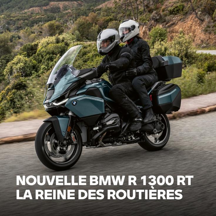Nouvelle BMW R 1300 RT – La reine des routières.