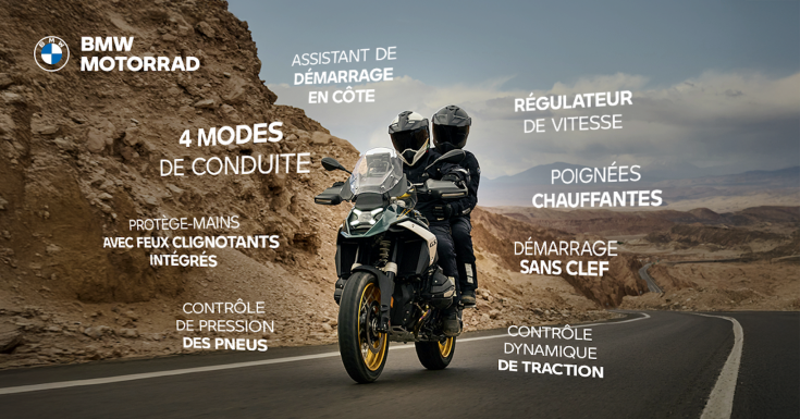LES BMW R 1300 GS & R 1300 GS ADVENTURE.
