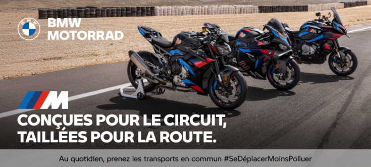 4 ICONES. 1 SIGNATURE : BMW MOTORRAD.