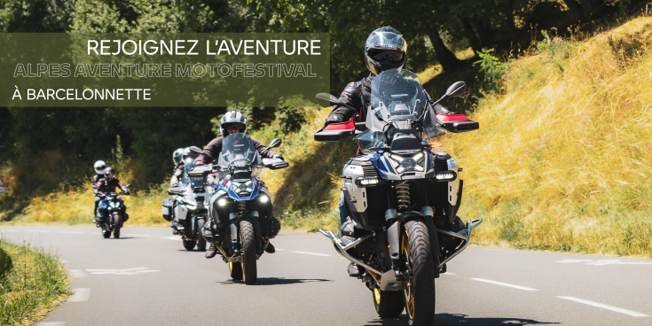 Deux façons de vivre l’Alpes Aventure Motofestival