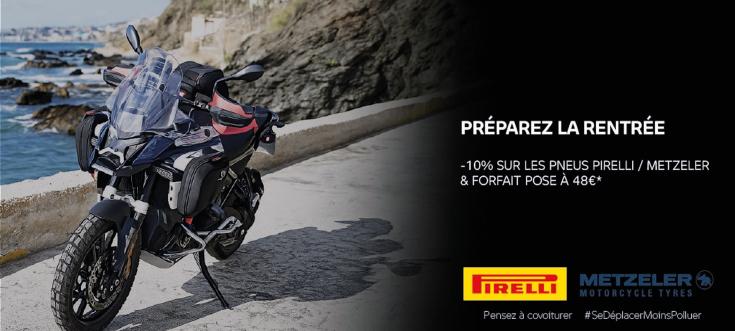 Offre Spéciale Pneus du 1er août au 30 septembre.