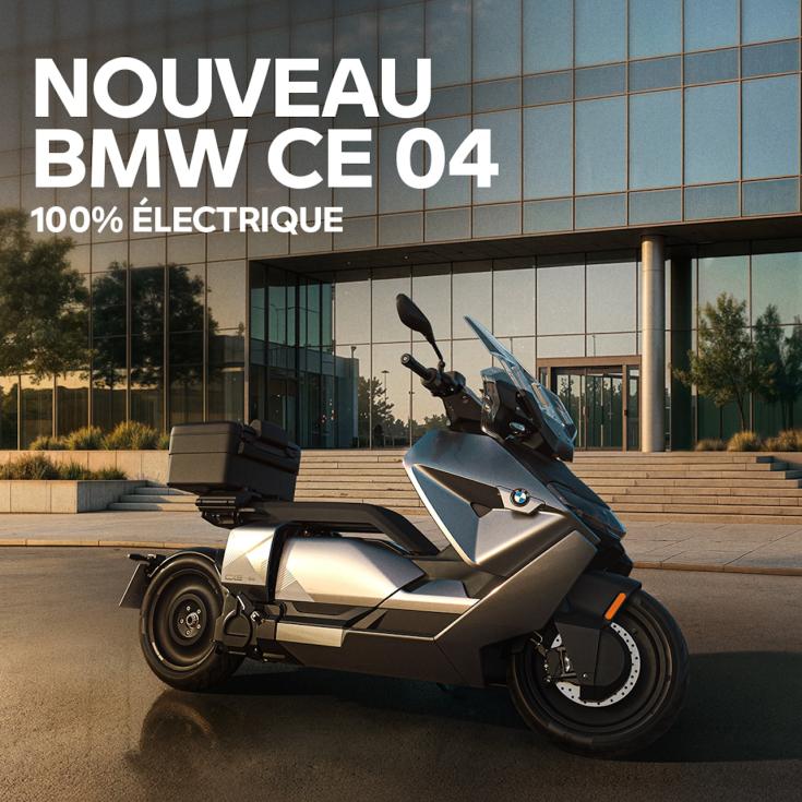 BMW CE 04 – Le futur de la mobilité urbaine.