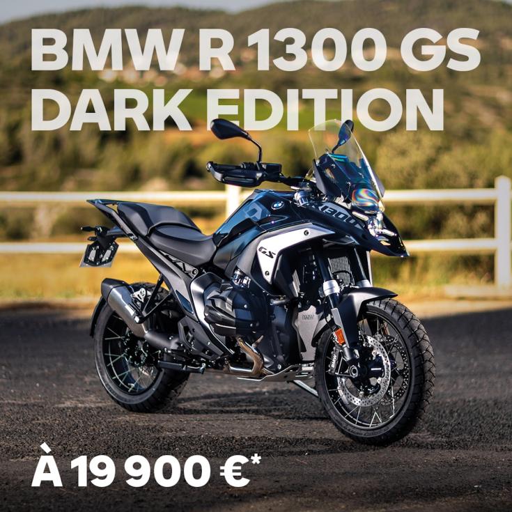 Nouvelle BMW R 1300 GS DARK EDITION.