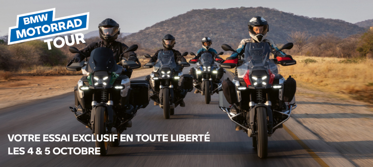Le BMW Motorrad Tour fait escale à Nice les 4-5/10
