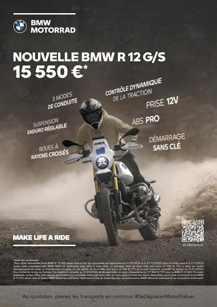 BMW R 12 G/S : hommage aux pionnières.