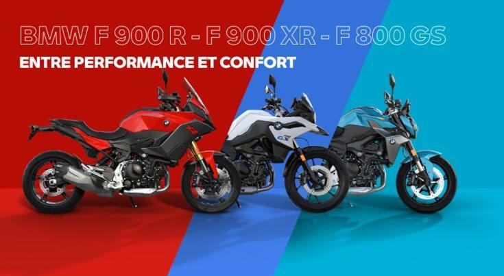 Offres F 900 R, F 900 XR et F 800 GS.