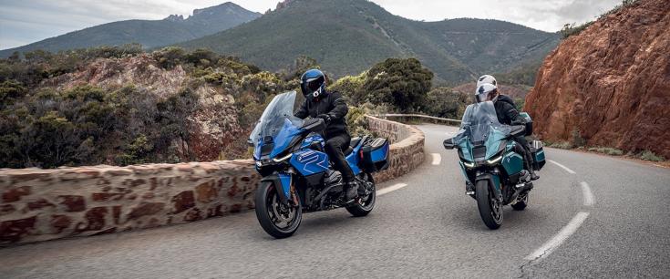 Les BMW R 1300 R, RS et RT.