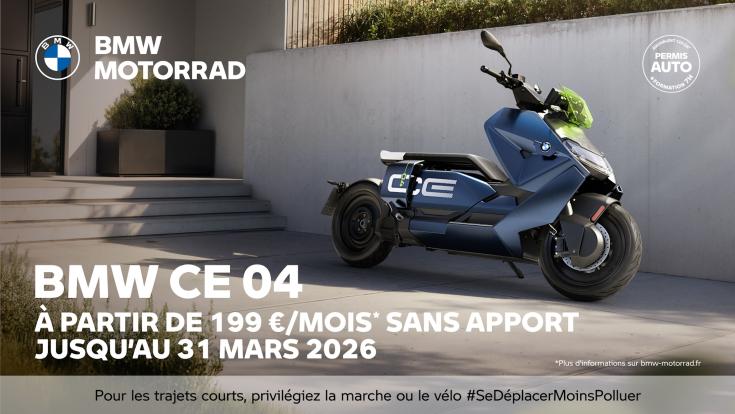 BMW CE 04 – À partir de 199 € / mois