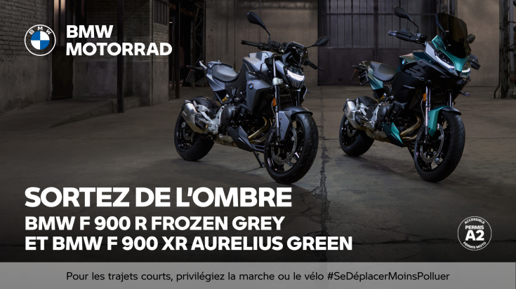 LES EDITIONS SPÉCIALES BMW F 900 R ET F 900 XR.