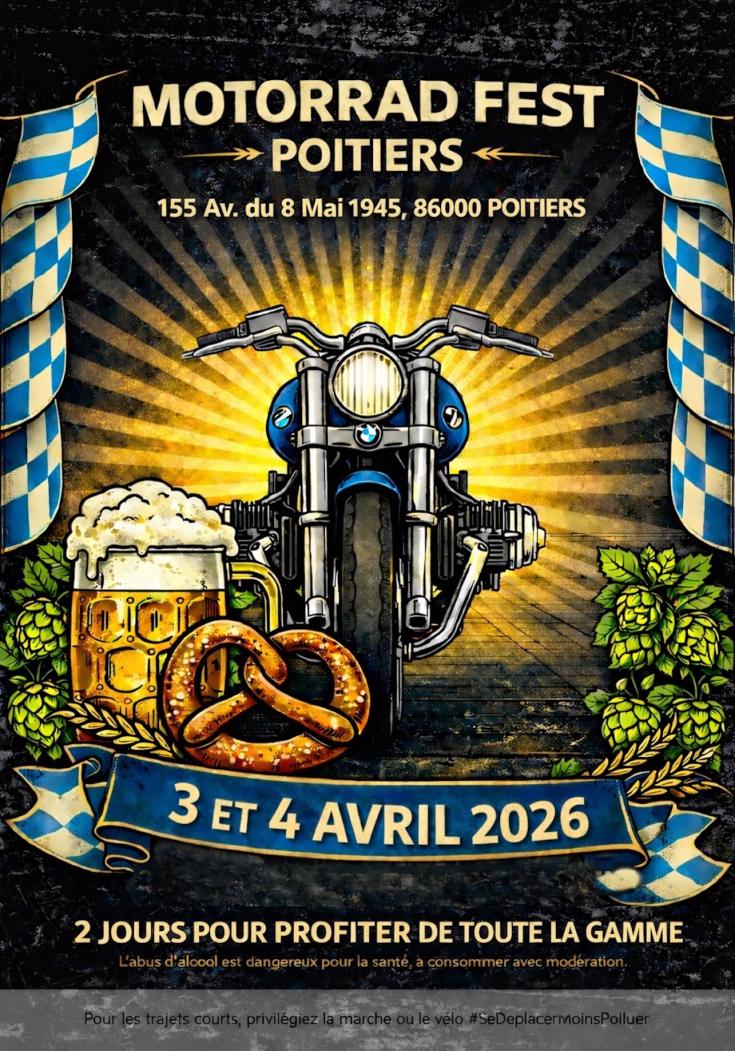 MOTORRAD FEST À POITIERS.