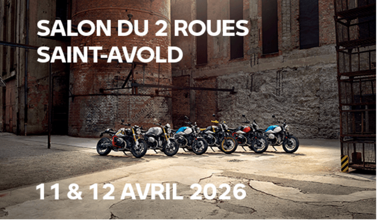 Retrouvez-nous au Salon du 2 Roues de Saint-Avold.