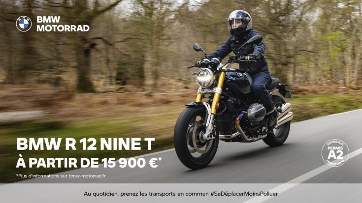 BMW R12 NineT: une offre à ne pas manquer cet été.