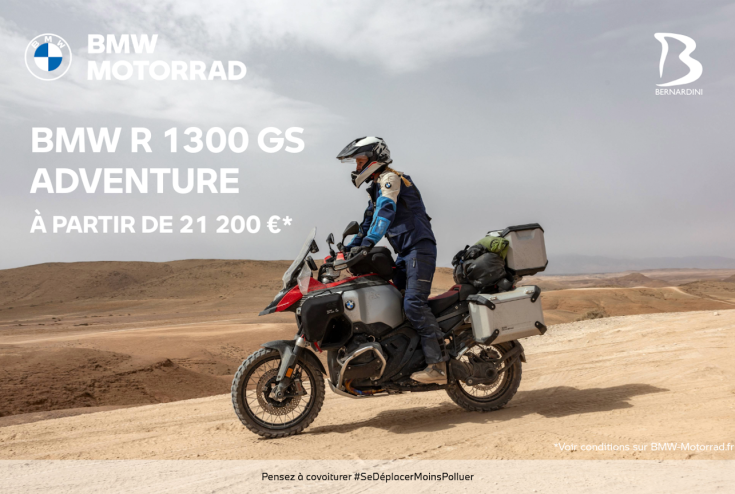  La BMW R 1300 GS Adventure.