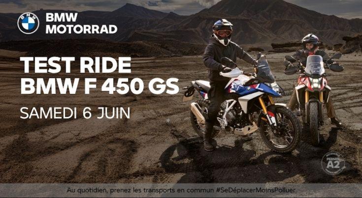 TEST RIDE DE LA NOUVELLE BMW F 450 GS