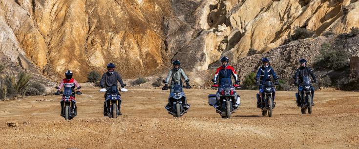 Famille BMW GS.