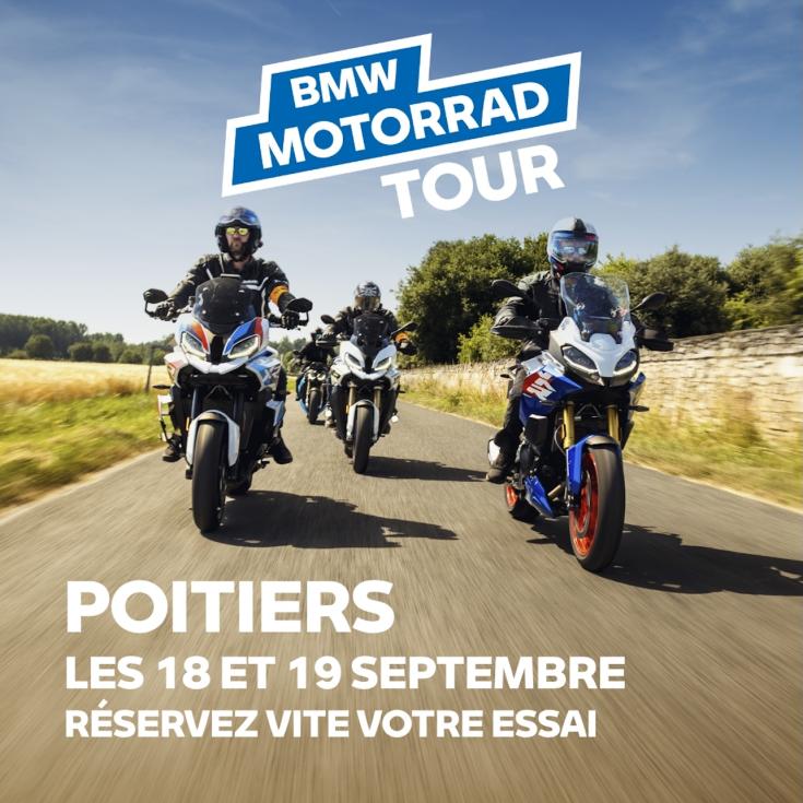 Le BMW Motorrad Tour 2026 est chez Préférence 86.