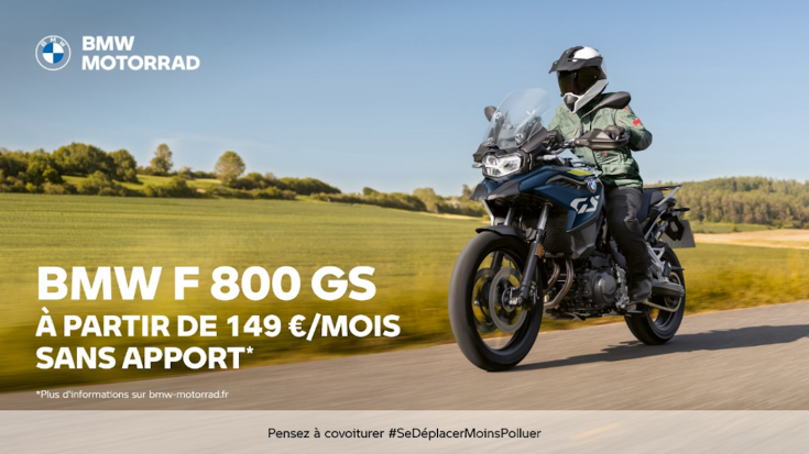 BMW F 800 GS : LE MEILLEUR TRAIL ROUTIER.