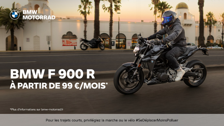 BMW F 900 R dès 99€/ MOIS !*