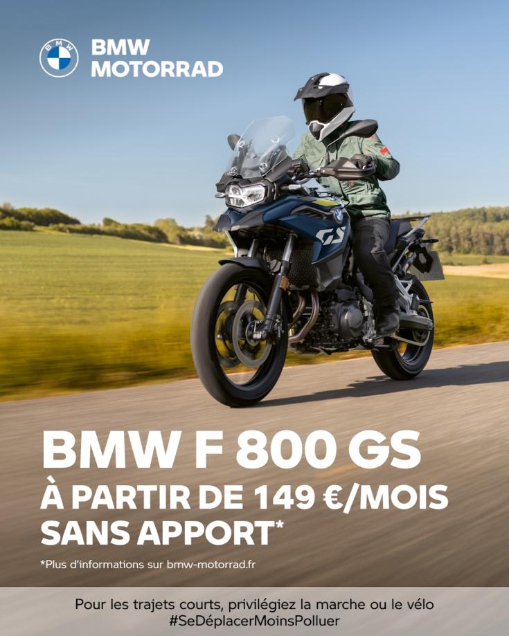 BMW F 800 GS.