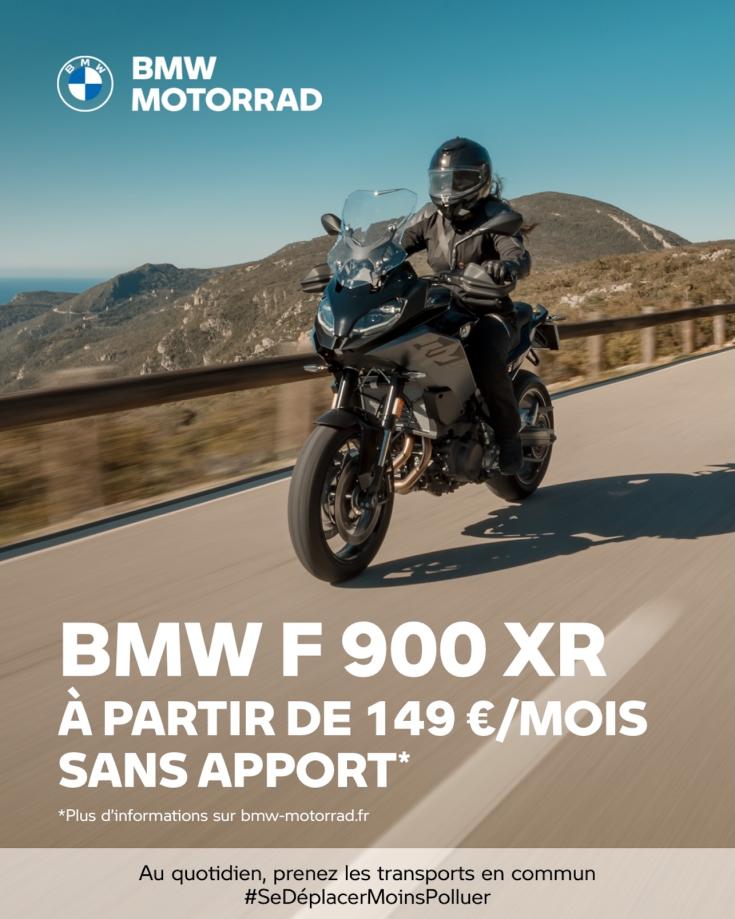 Découvrez la BMW F 900 XR.