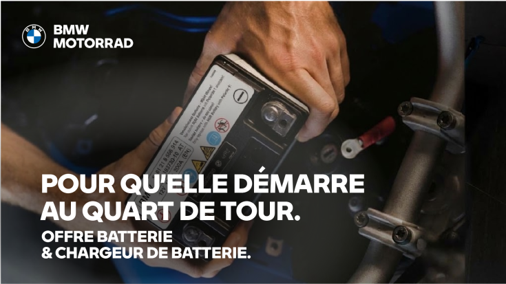 BATTERIE MOTO BMW MOTORRAD.