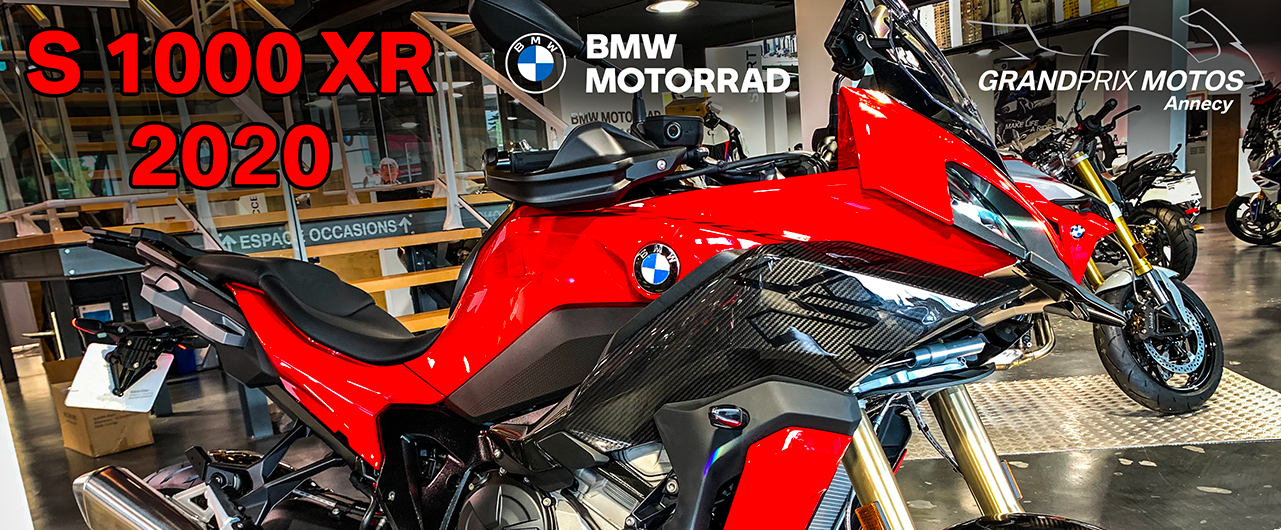La nouvelle BMW S 1000 XR est à l'essai. 