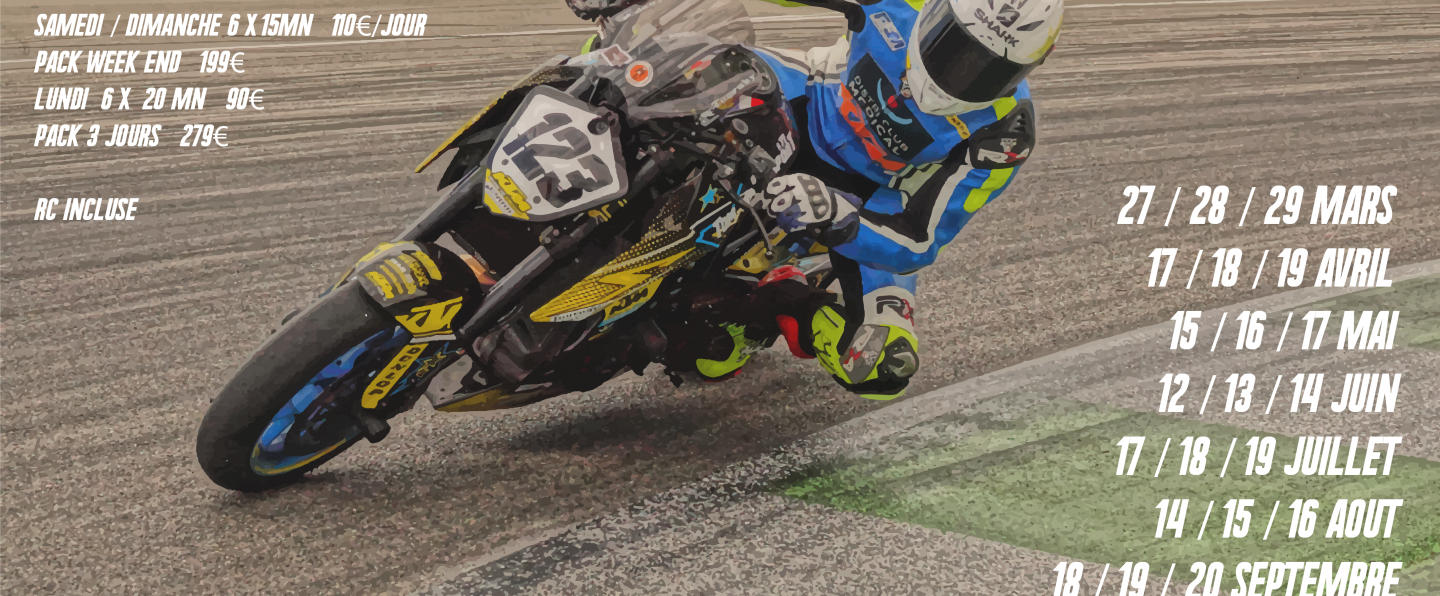 Vous voulez allez rouler sur circuit?
