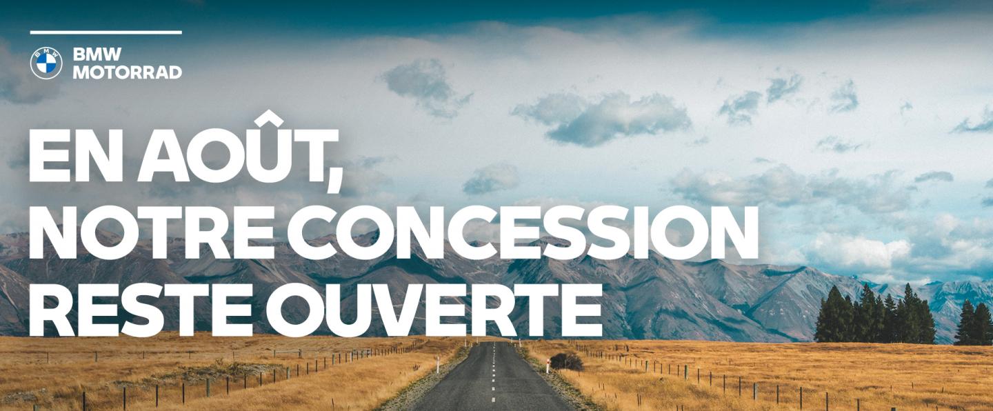 Concession ouverte en août.