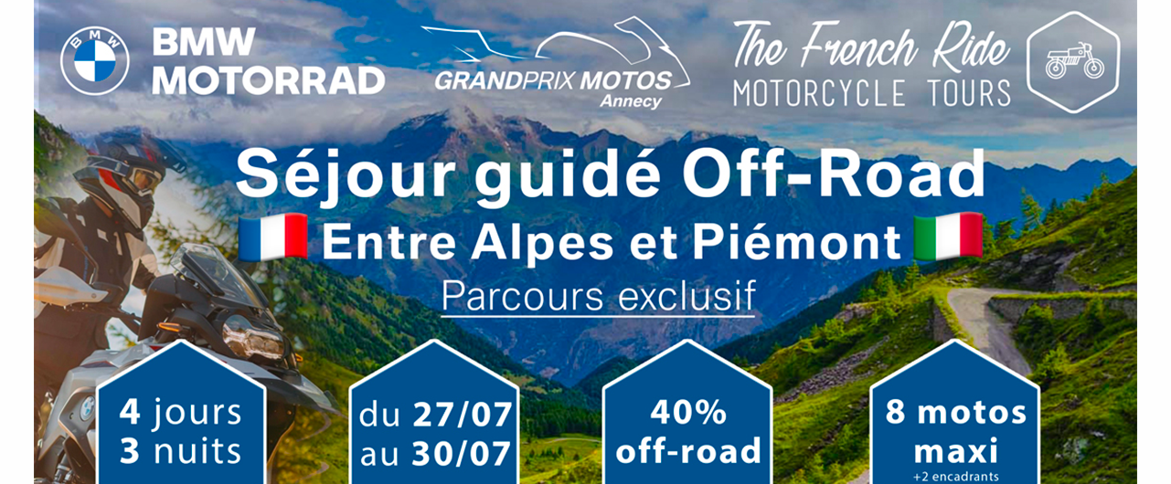 Séjour Off Road en GS.