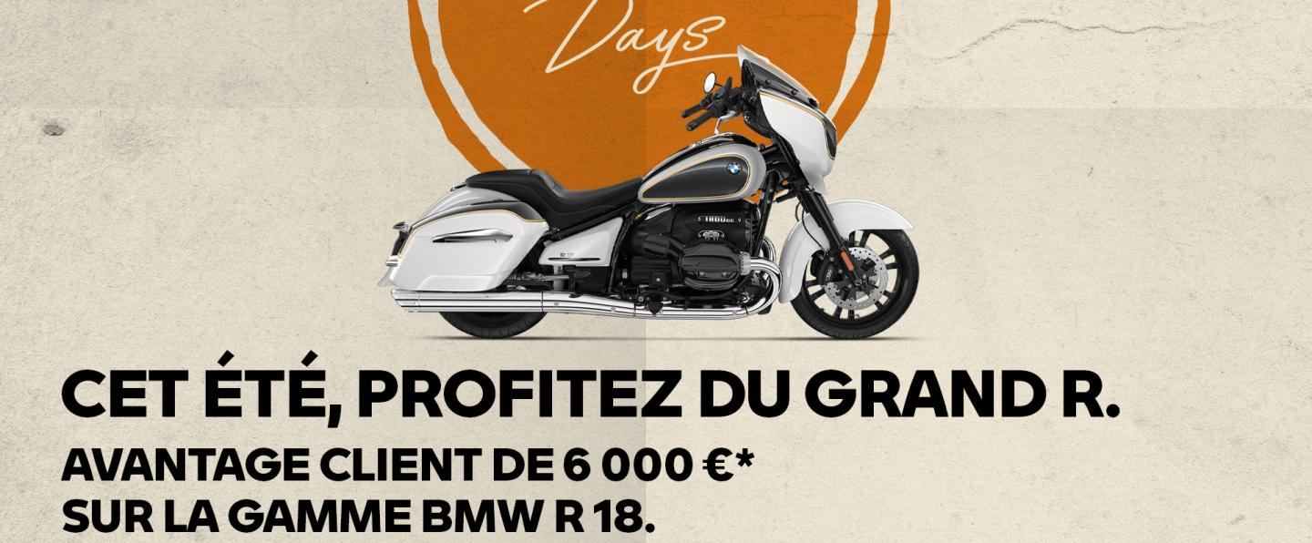 Avantage client sur la gamme BMW R 18.