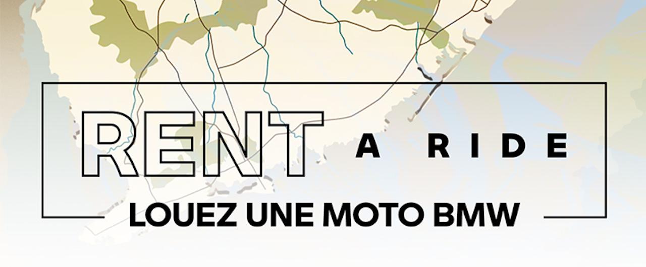 RENT A RIDE by BMW Motorrad