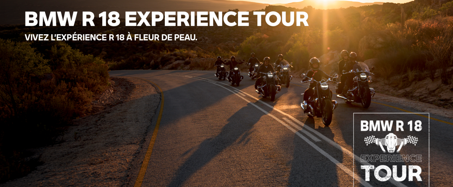 R 18 EXPERIENCE TOUR.