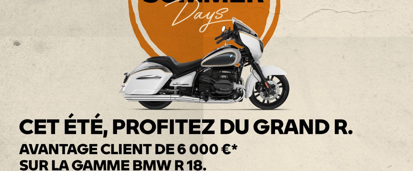 Avantage client sur la gamme BMW R 18.