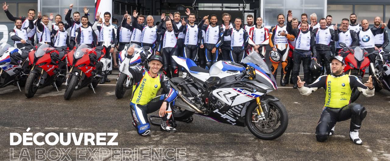 BOX Trackdays BMW Motorrad à Spa-Francorchamps.