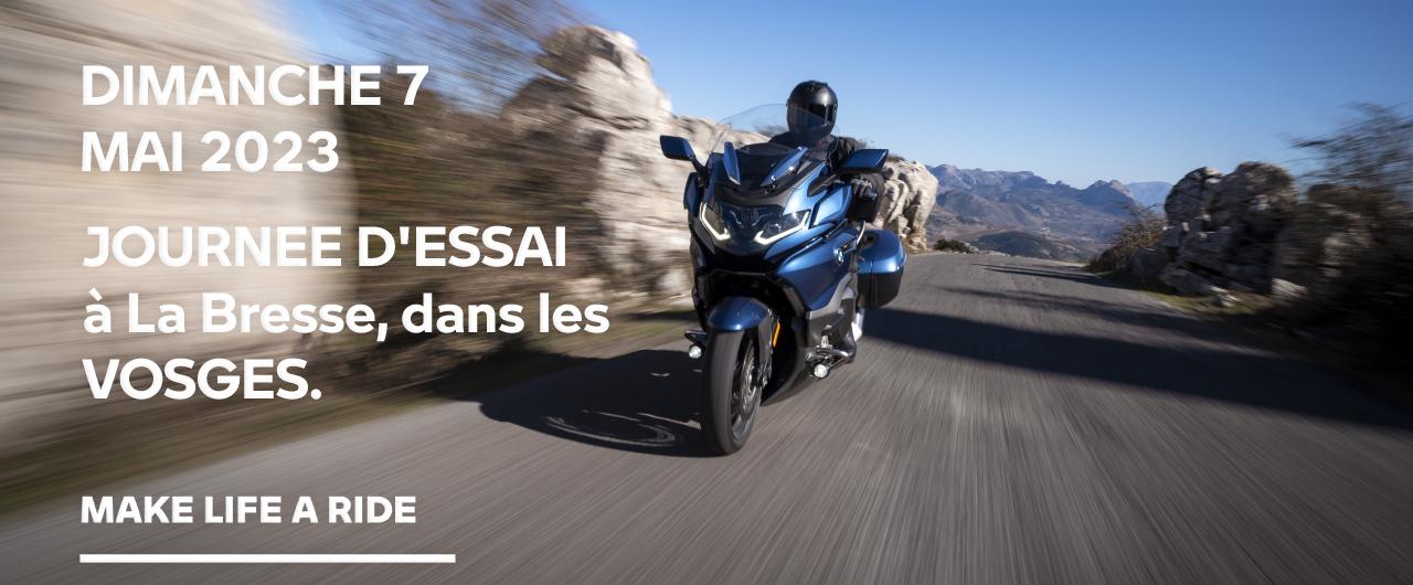 journée d’essai de BMW Motorrad Epinal !