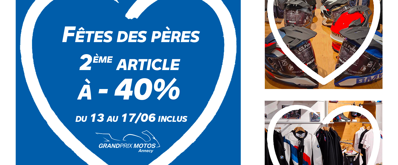 Offre spéciale Fêtes des Pères  !