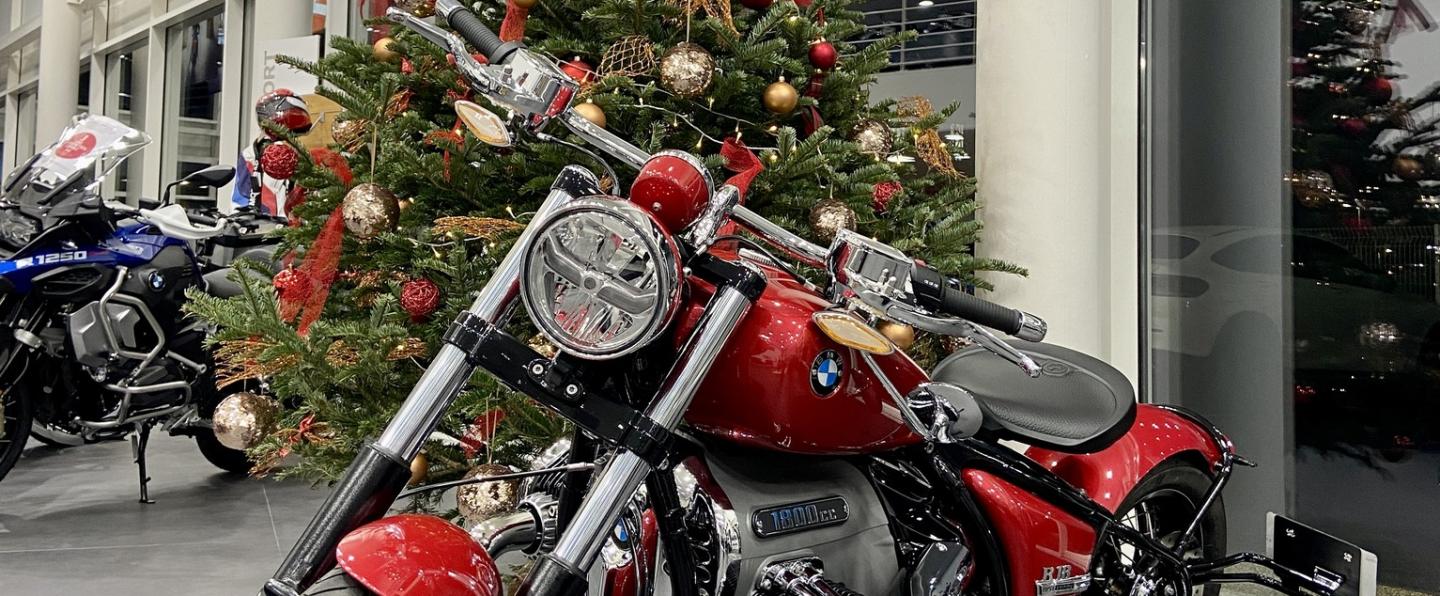 La magie de Noël s'installe en concession.
