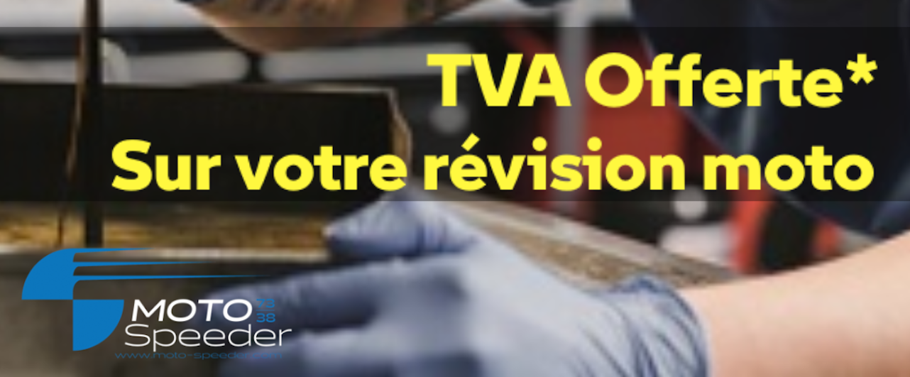 TVA offerte sur votre révision* ! 