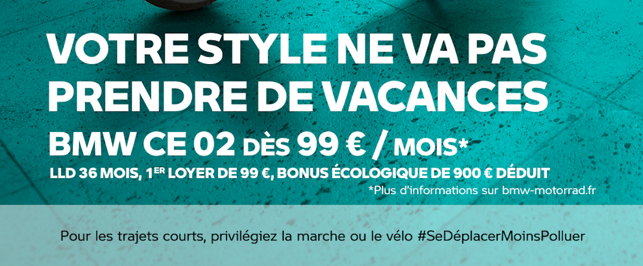 BMW CE 02 à 99€/mois, Sans Apport !