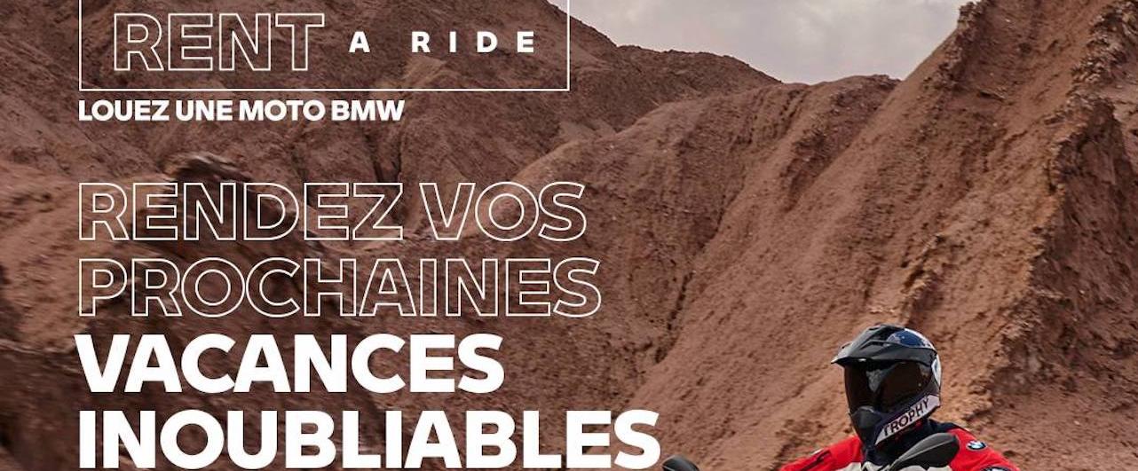 LOCATION MOTO BMW.