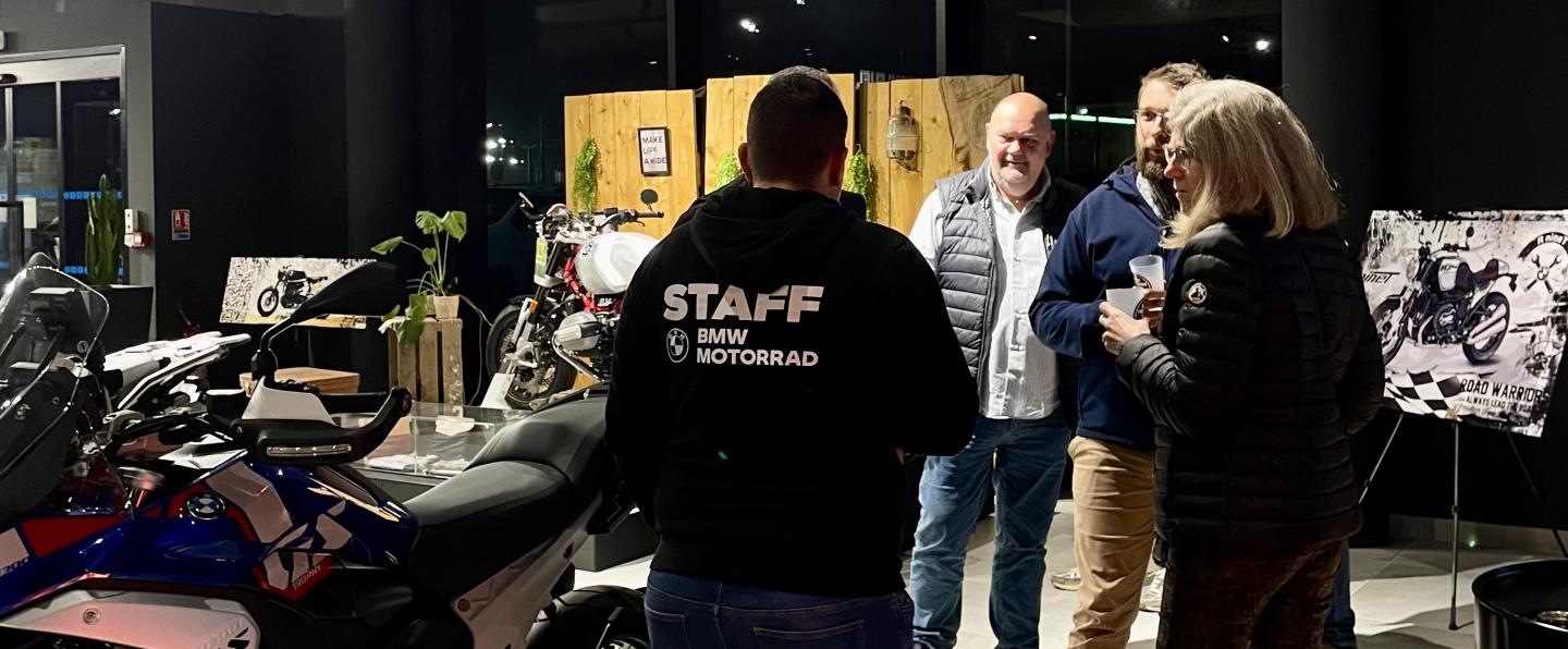 Retour : Lancement de la BMW R1300GS Adventure !