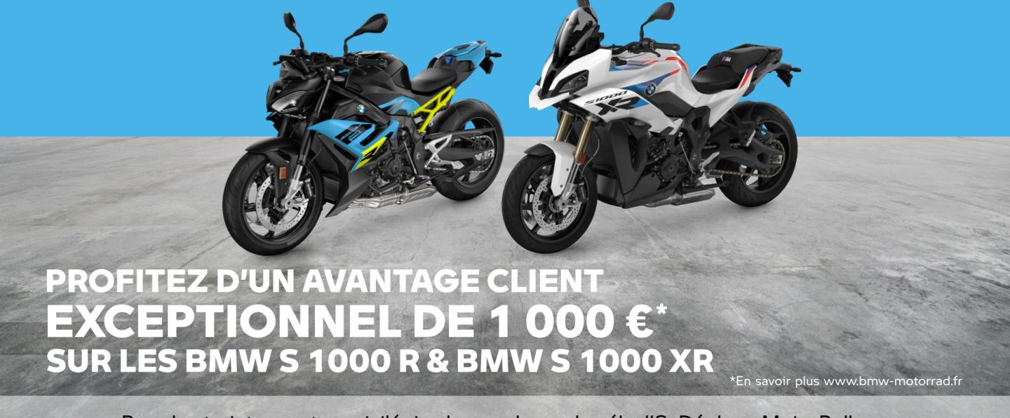 NOS OFFRES SPÉCIALES MOTOS BMW