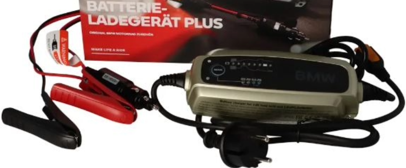 NOUVEAU CHARGEUR DE BATTERIE BMW MOTORRAD.