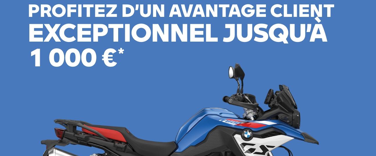Avantages client de 1 000 €*.