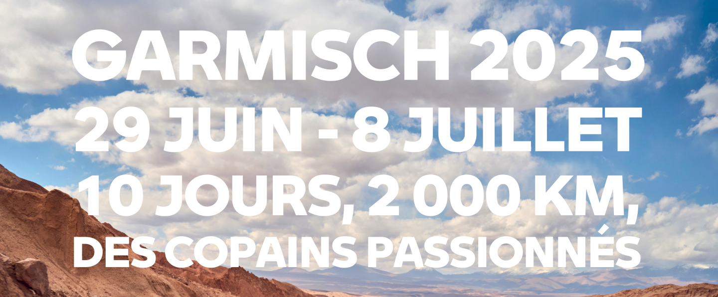 Voyage annuel Aventure Moto Tour dans les Alpes.