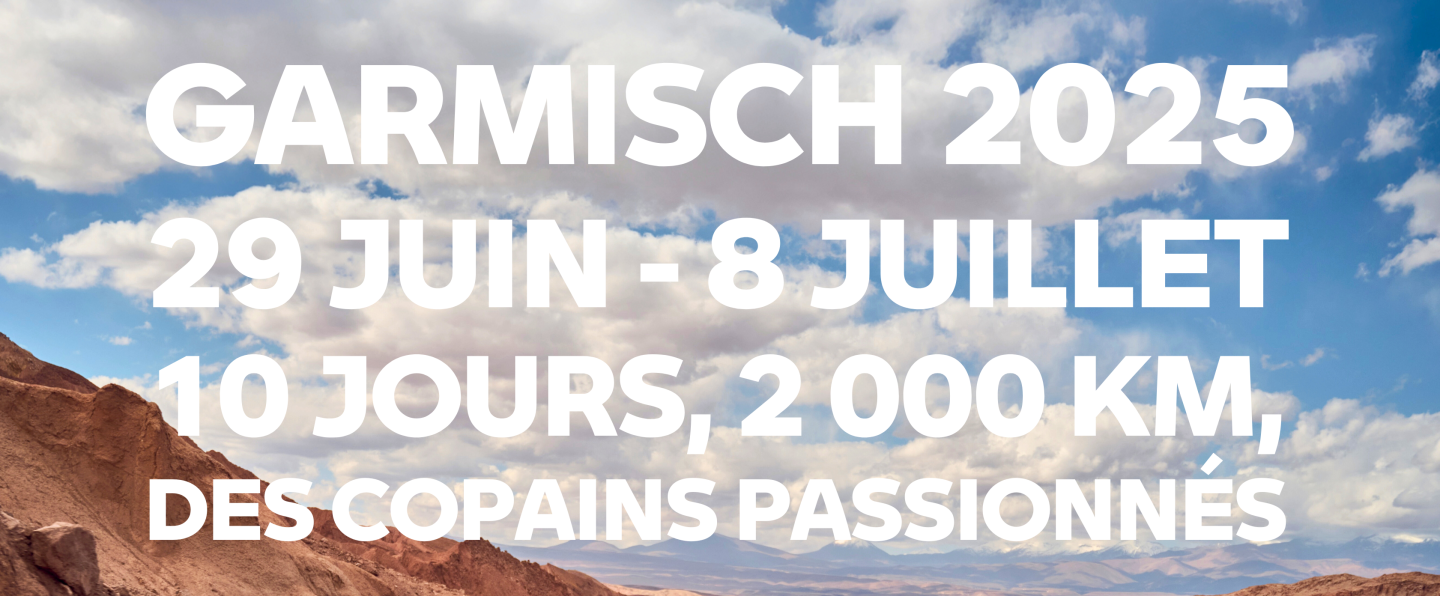 Voyage annuel Aventure Moto Tour dans les Alpes.